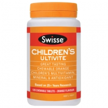 Swisse 儿童复合维生素120粒 20年2月到期
