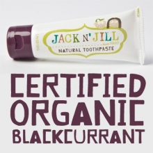 Jack N' Jill 儿童天然无氟牙膏 - 黑加仑味 50克