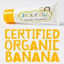 Jack N' Jill 儿童天然无氟牙膏 - 香蕉味 50克