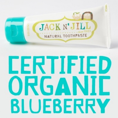 Jack N' Jill 儿童天然无氟牙膏 - 蓝莓味 50克