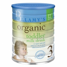 Bellamy's 贝拉米有机婴幼儿奶粉3段 900g 【一罐】【含税含直邮】