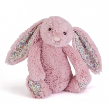 Jellycat 邦尼兔毛绒公仔玩具 花耳系列郁金香粉色中号