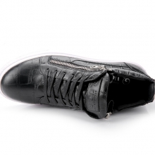 AXA UGG AX073 男士拉链鳄鱼纹运动休闲鞋 【一双含税含直邮】