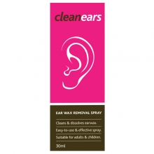 CleanEars 耳垢清洗喷雾 30ml 2019年3月到期