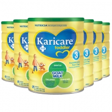 Karicare 可瑞康婴幼儿羊奶粉3段  900g 【六罐】【含税含直邮】