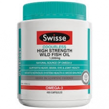 Swisse 高浓度无腥味深海鱼胶囊 1500mg 400粒