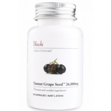 Unichi Tannat Grape Seed ™ 26,000mg Cap X 60 葡萄籽精华胶囊 60粒