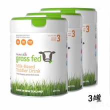 Munchkin Grass Fed 满趣健草饲婴幼儿配方牛奶粉3段 （3罐包邮包税）