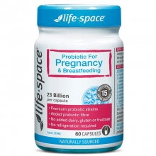 Life Space 孕妇及哺乳期益生菌胶囊 60粒